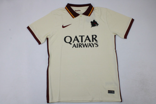 Retro Maillot 2020-2021 As Roma Vintage Away Soccer Jersey