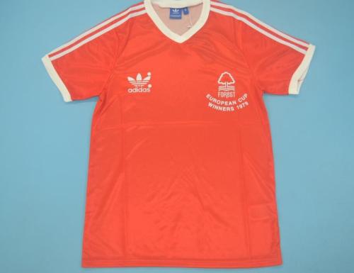 Retro Jersey 1979-1980 Nottingham Forest Home Soccer Jersey Vintage Football Shirt