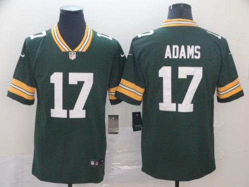 Green Bay Packers 2019 ADAMS Green Vapor Untouchable Limited Jersey