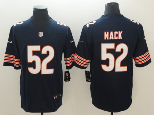 Chicago Bears #52 MACK Navy NFL Legend Jersey