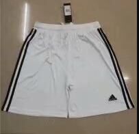 AD White Soccer Shorts without Team Logo