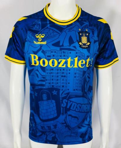 Fans Version 2022-2023 Brøndby Home Soccer Jersey