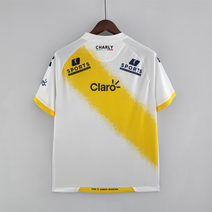 Fans Version 2022-2023 Everton de Viña del Mar 3rd Away White Soccer Jersey