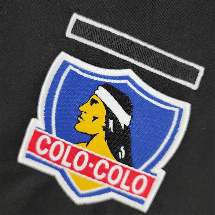 Retro Jersey 2000-2001 Colo-Colo Away Black Soccer Jersey
