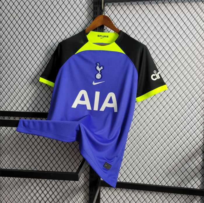 Fans Version 2022-2023 Tottenham Hotspur Away Purple Soccer Jersey S,M,L,XL,2XL,3XL,4XL