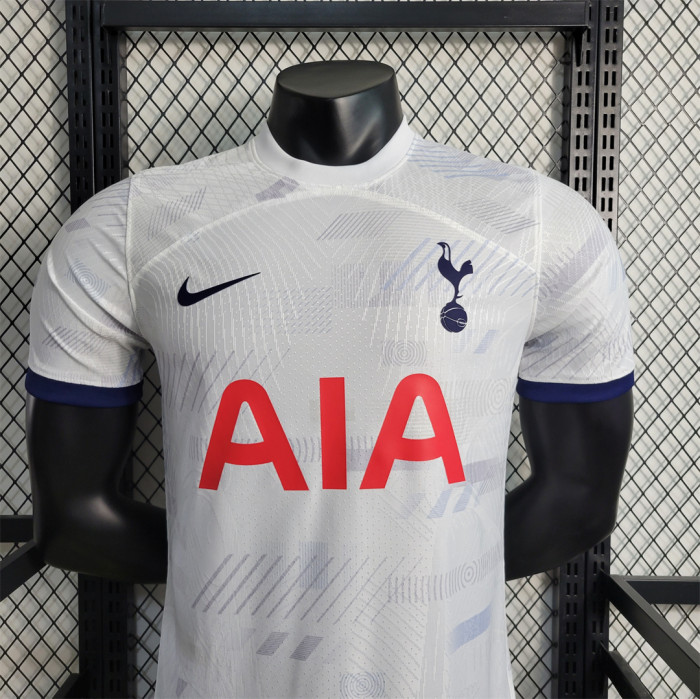 Spurs Shirt Player Version 2023-2024 Tottenham Hotspur Home Soccer Jersey