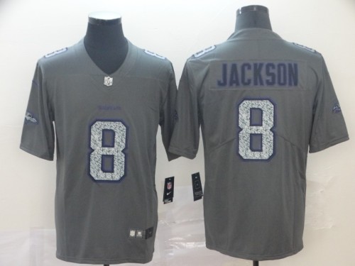 Philadelphia Eagles #8 JACKSON Grey NFL Jersey
