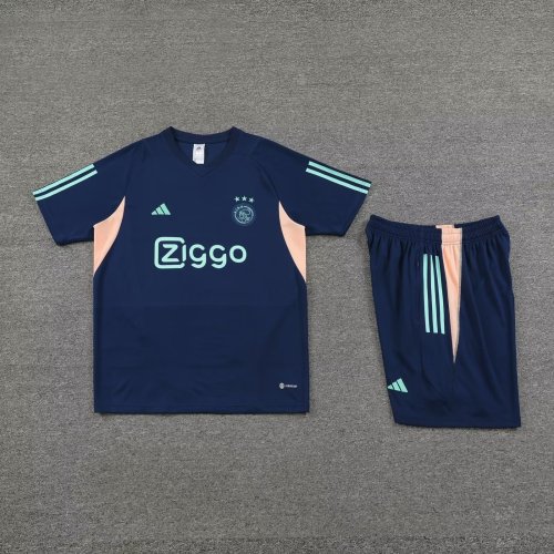 Adult Uniform 2023-2024 Ajax Borland Soccer Training Jersey Shorts