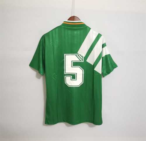 Retro Jersey 1992-1994 Ireland 5 Home Soccer Jersey Vintage Football Shirt