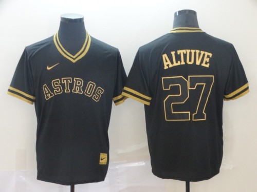 2019 Houston Astros # 27 ALTUVE Black  MLB Jersey