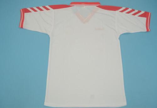 Retro Jersey 1998 Denmark Away Soccer Jersey White Vintage Football Shirt