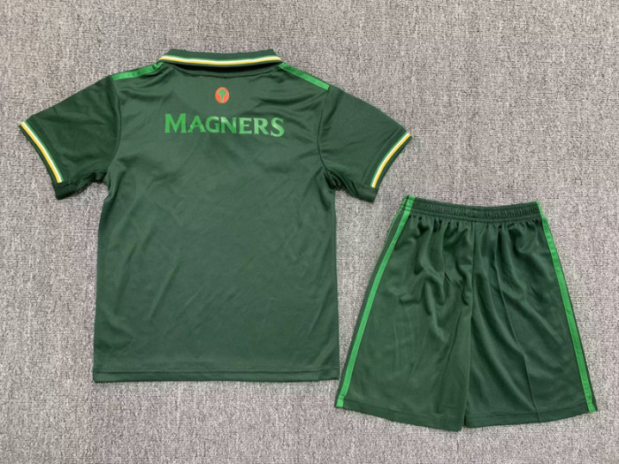 Adult Uniform 2023-2024 Celtic Limited Edition Green Soccer Jersey Shorts