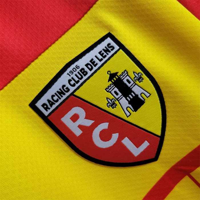 Fans Version 2022-2023 RC Lens Home Soccer Jersey
