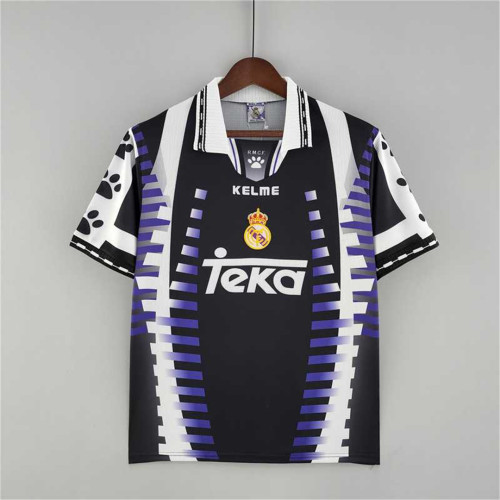Retro Jersey 1997-1998 Real Madrid Third Away Soccer Jersey Vintage Football Shirt