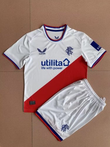 Adult Uniform 2022-2023 Rangers Away Soccer Jersey Shorts