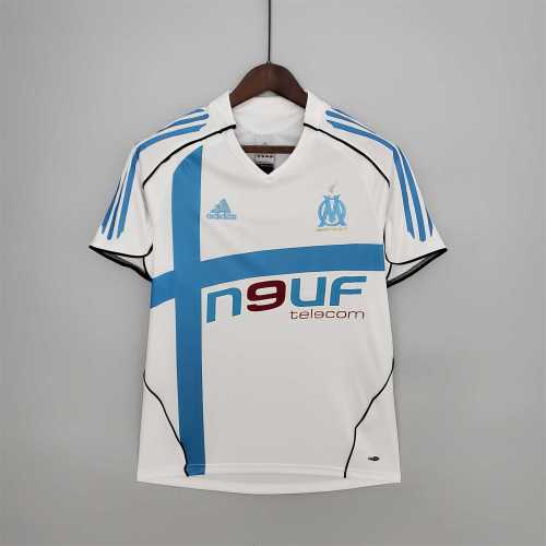Retro Jersey 2005-2006 Marseille Home Soccer Jersey Vintage Football Shirt