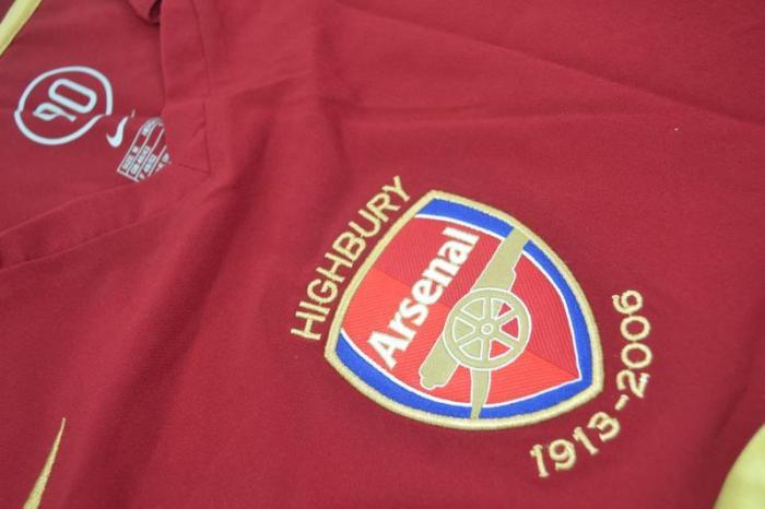 Retro Jersey 2005-2006 Arsenal #14 HENRY Home Soccer Jersey