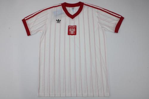 Retro Jersey 1982 Poland Home Soccer Jersey