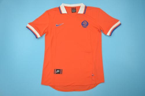 Retro Jersey 1997-1998 Netherlands Home Soccer Jersey Vintage Football Shirt