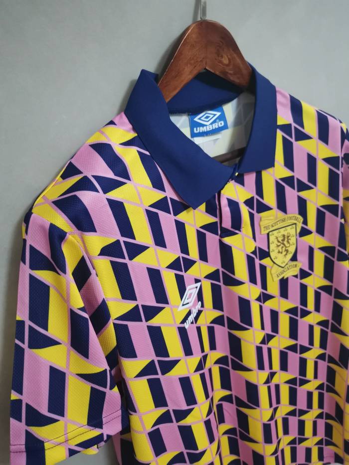 Retro Jersey 1988-1989 Scotland Third Soccer Jersey