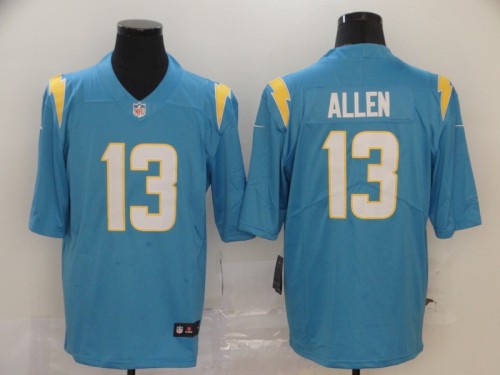 Los Angeles Chargers 13 ALLEN Light Blue 2020 NFL Draft First Round Pick Vapor Untouchable Limited Jersey