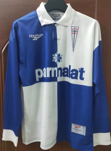 Retro Jersey Long Sleeve 1996 Club Deportivo Universidad Católica Home Soccer Jersey