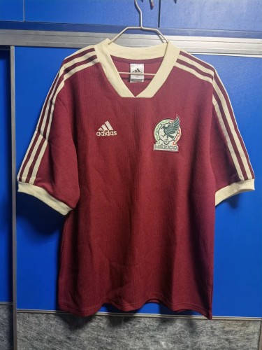 Retro Jersey Mexico Red Soccer Jersey