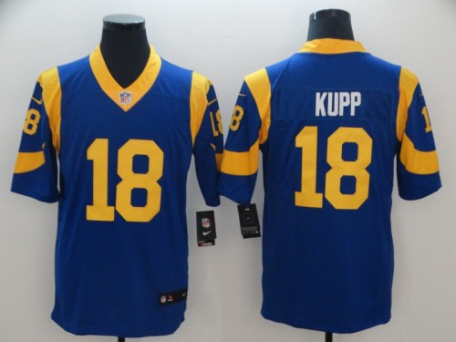 Los Angeles Rams 18 Cooper Kupp Royal Vapor Untouchable Limited Jersey