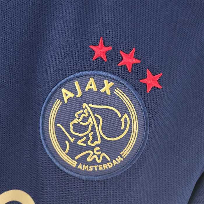 Long Sleeve 2022-2023 Ajax Away Soccer Jersey