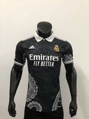 Player Version 2023-2024 Real Madrid Special Black Soccer Jersey
