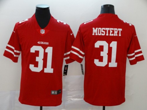 San Francisco 49ers 31 Raheem Mostert Red Vapor Untouchable Limited Jersey