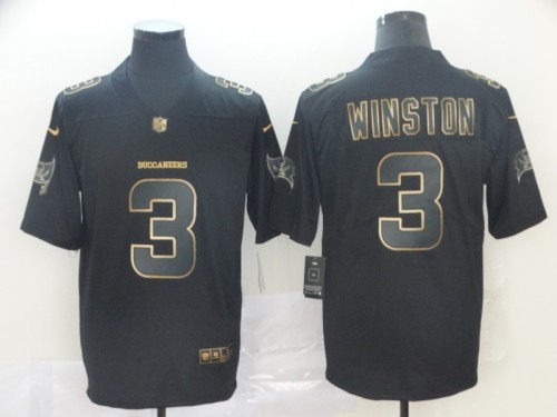 Tampa Bay Buccaneers 3 Jameis Winston Black Gold Vapor Untouchable Limited Jersey