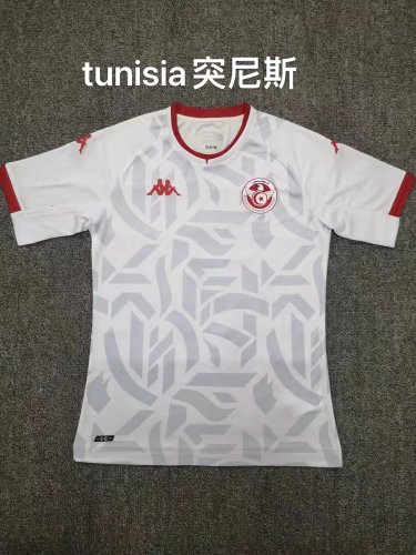 Fans Version 2022 Tunisia Home Soccer Jersey