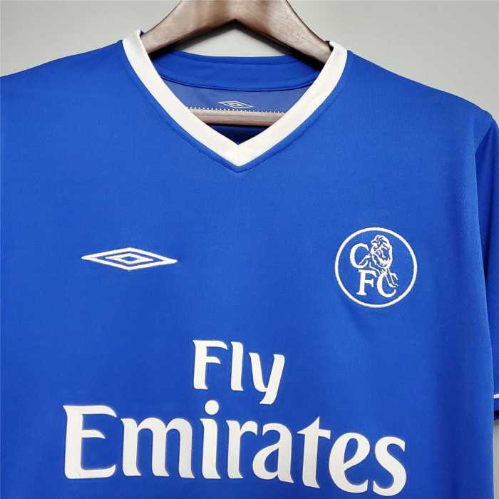Retro Jersey 2003-2005 Chelsea KENNY 10 Home Soccer Jersey Vintage Football Shirt