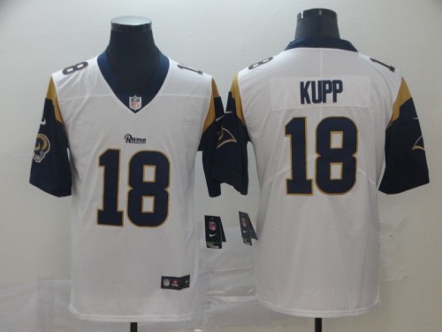 Los Angeles Rams 18 Cooper Kupp White Vapor Untouchable Limited Jersey