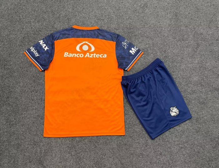 Adult Uniform 2022-2023 puebla Orange Soccer Jersey Shorts