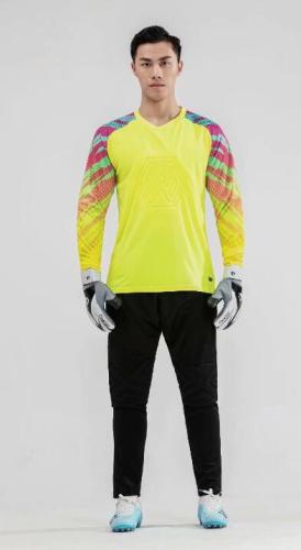 M8008 Yellow Goalkeeper Jersey and Long Pants