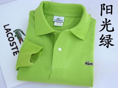 Light Green Long Sleeve La-coste Polo for Men and Women Style