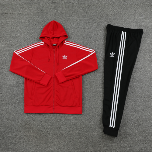 2023-2024 AD Red Soccer Hoodie and Pants