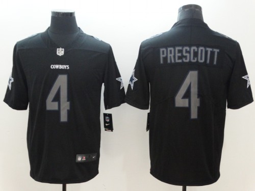 Dallas Cowboys #4 PRESCOTT  Black NFL Jersey