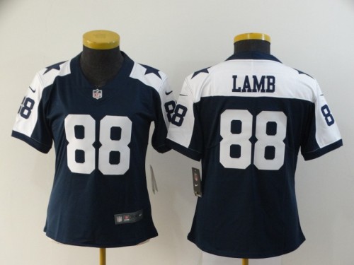 Dallas Cowboys 88 Ceedee Lamb Navy 2020 NFL Draft First Round Pick Throwback Vapor Untouchable Limited Jersey