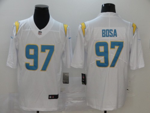 Los Angeles Chargers 97 Joey Bosa White 2020 New Vapor Untouchable Limited Jersey