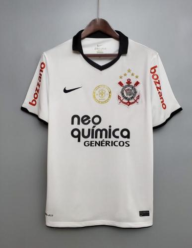 Retro Jersey 2010 Corinthians Home White Shirt Soccer Jersey