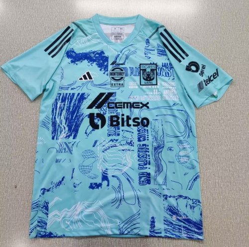 Fans Version 2023-2024 Tigres UANL Special Blue Soccer Jersey