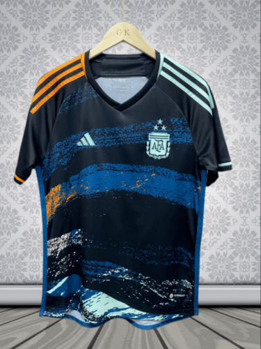 Fans Version 2023-2024 Argentina Away Soccer Jersey
