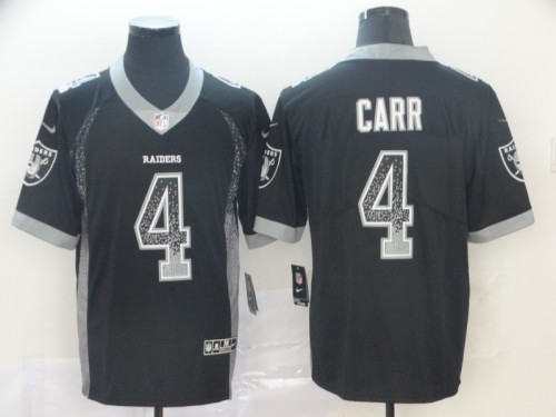 Oakland Raiders 4 Derek Carr Black Drift Fashion Limited Jersey