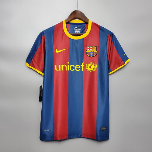 Retro Jersey 2010-2011 Barcelona Home Soccer Jersey