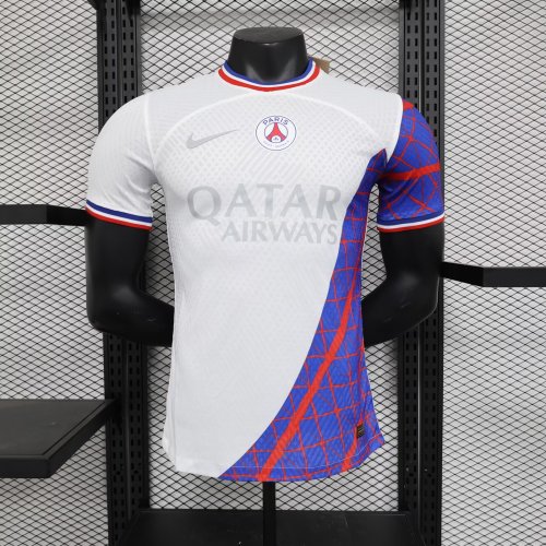 Player Version 2023-2024 PSG Special White/Purple Soccer Jersey