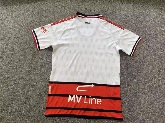 Fans Version 2023-2024 Bari Special White/Red Soccer Jersey