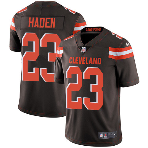 Cleveland Browns #23 HADEN Brown NFL Legend Jersey